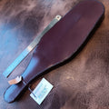 Massive Black and Burgundy Leather Paddle