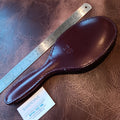 Rich Burgundy color Glossy Leather Mini Paddle