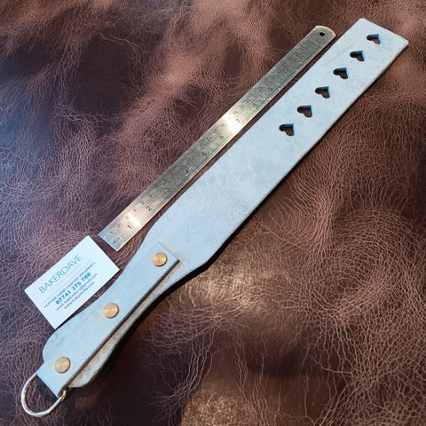 Soft Grey Leather Strap or Tawse