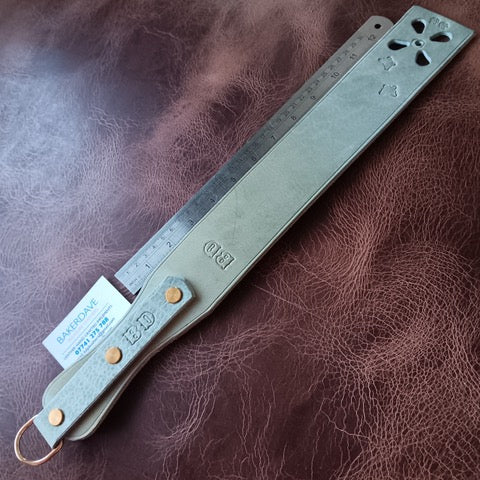 Mottled Grey Lightweight Strap or Tawse.