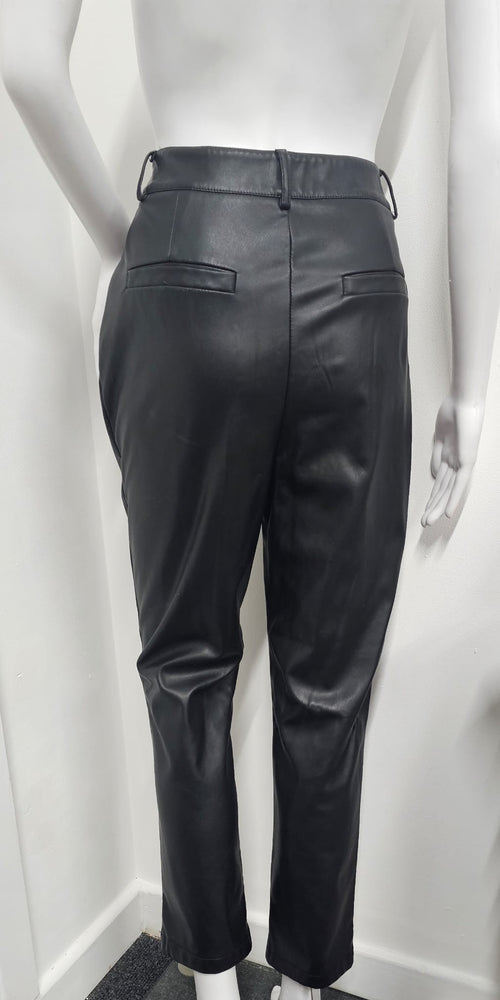 Black PVC Trousers | Size 10