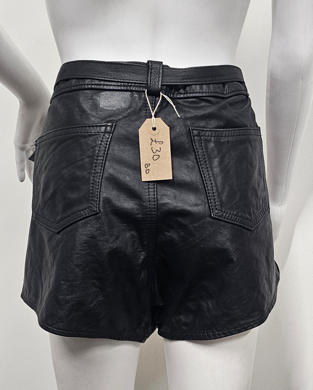 Leather Shorts