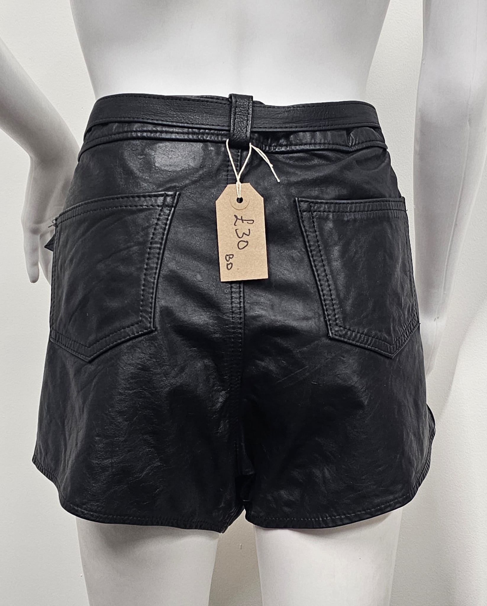 Leather Shorts