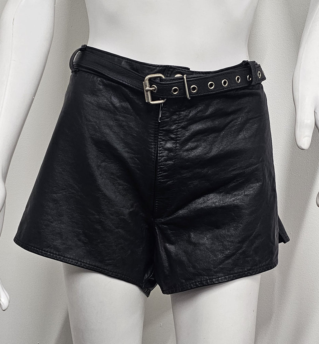 Leather Shorts