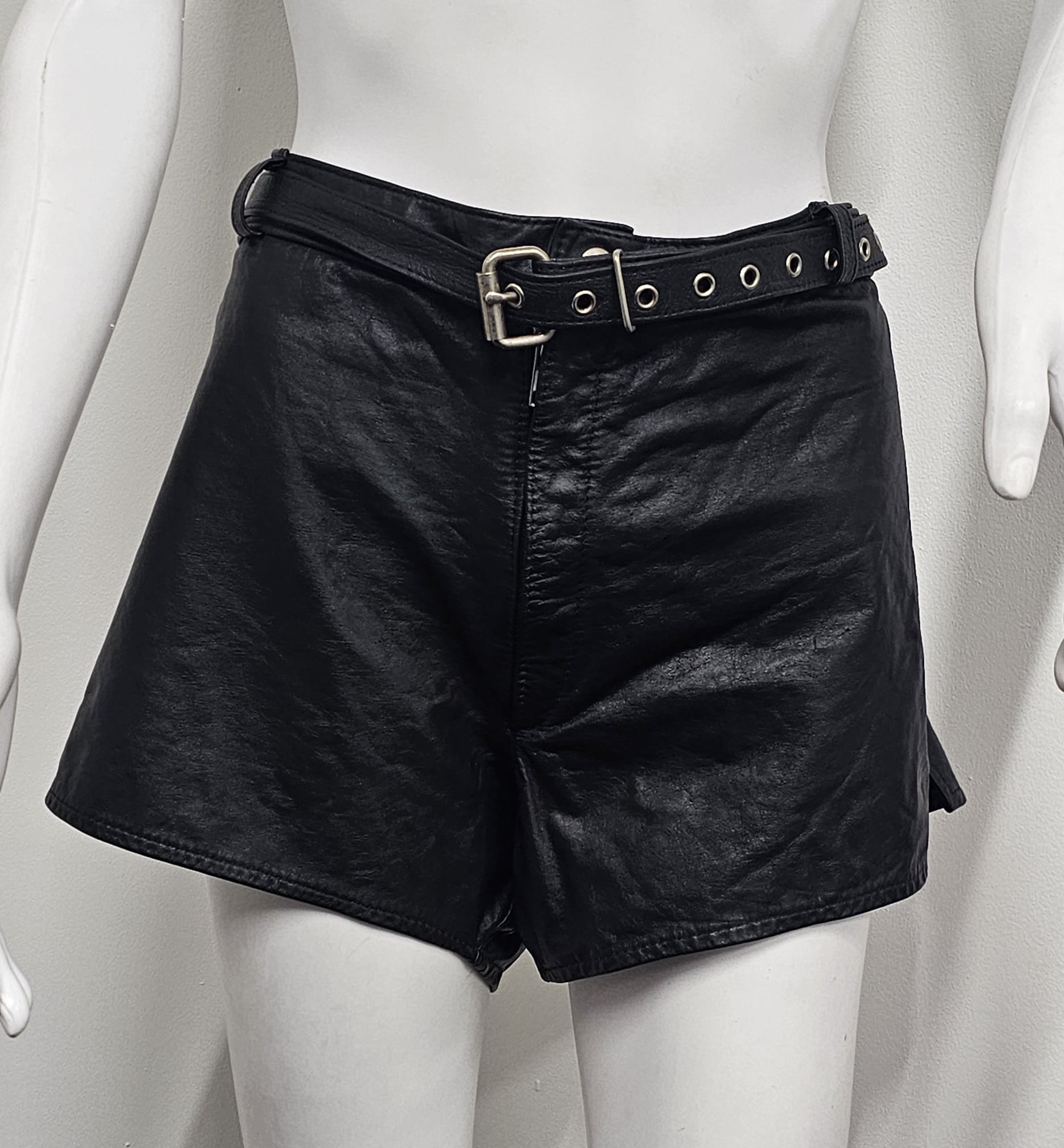 Leather Shorts