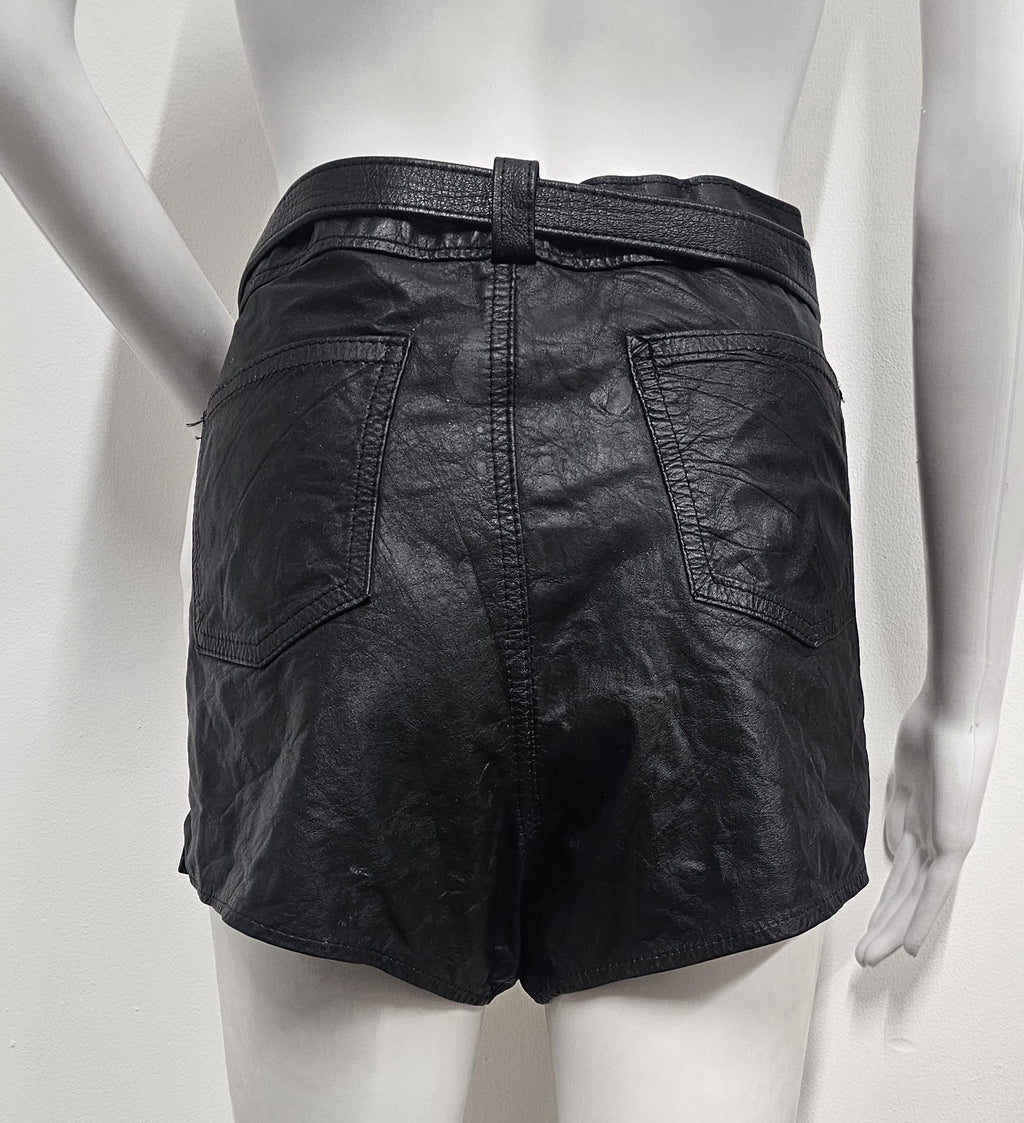 Leather Shorts