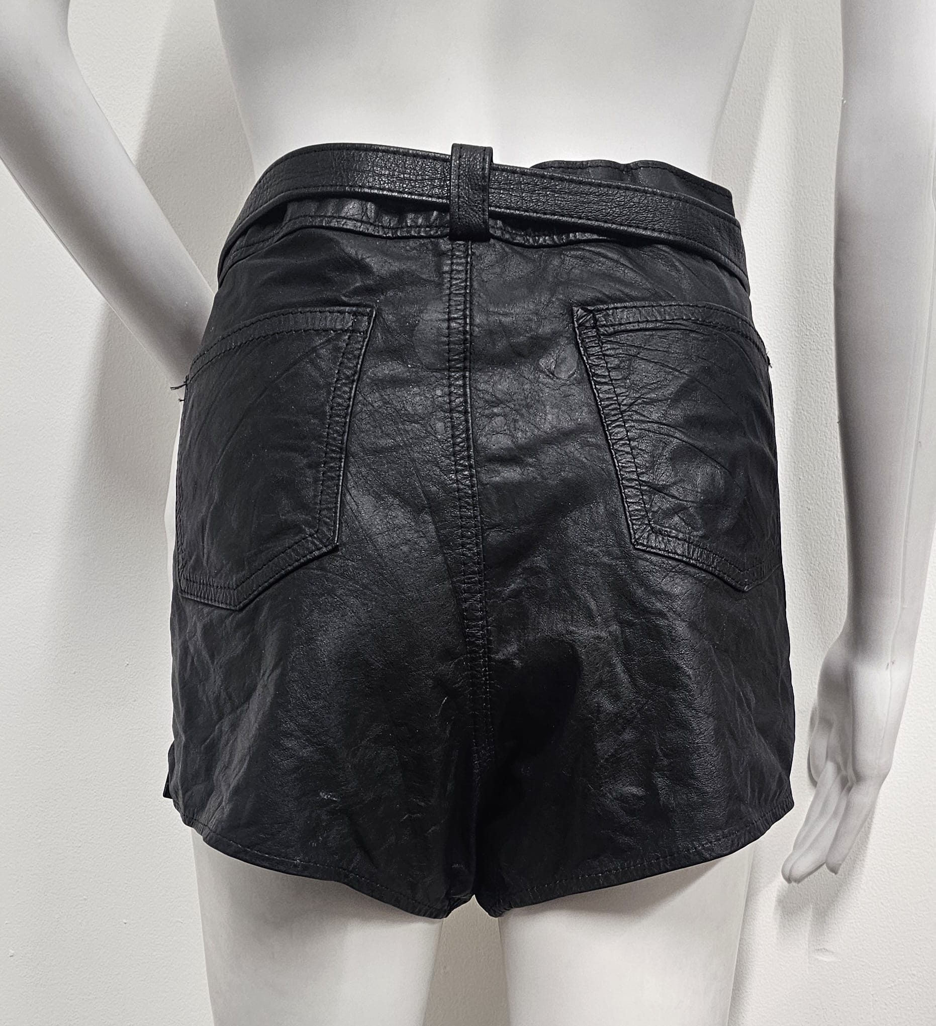 Leather Shorts