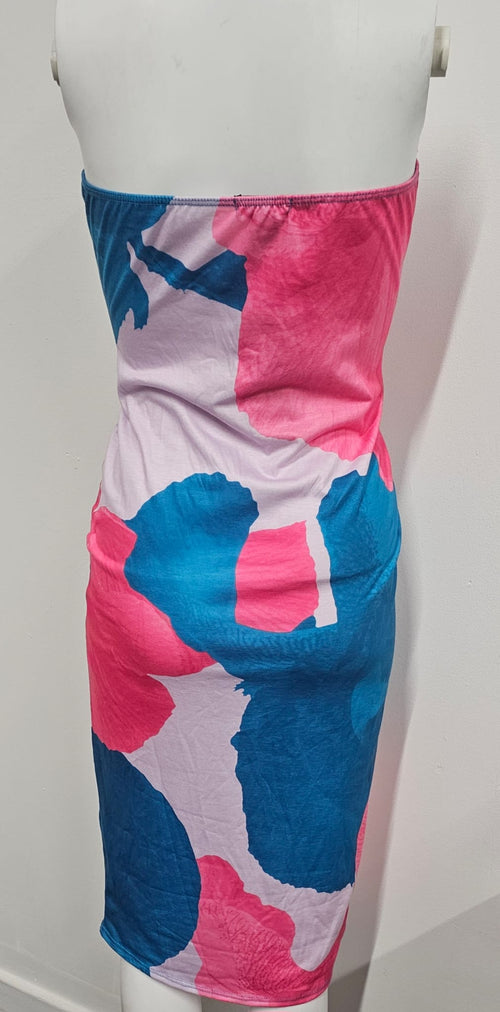 Boohoo Multicoloured Dress | Size 12