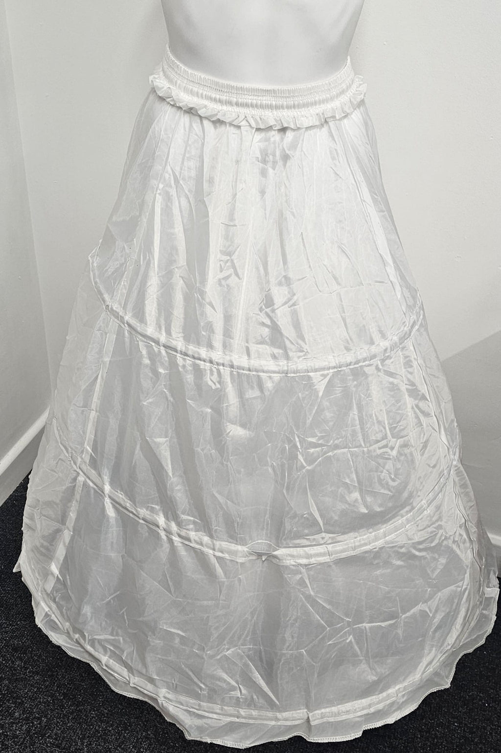 White Wired Underskirt