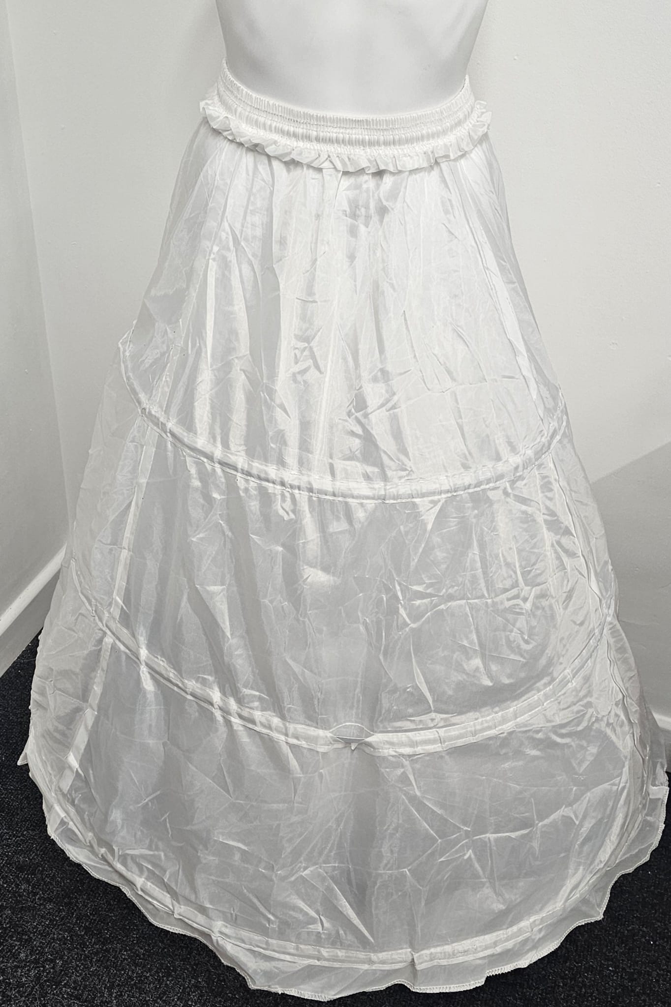 White Wired Underskirt