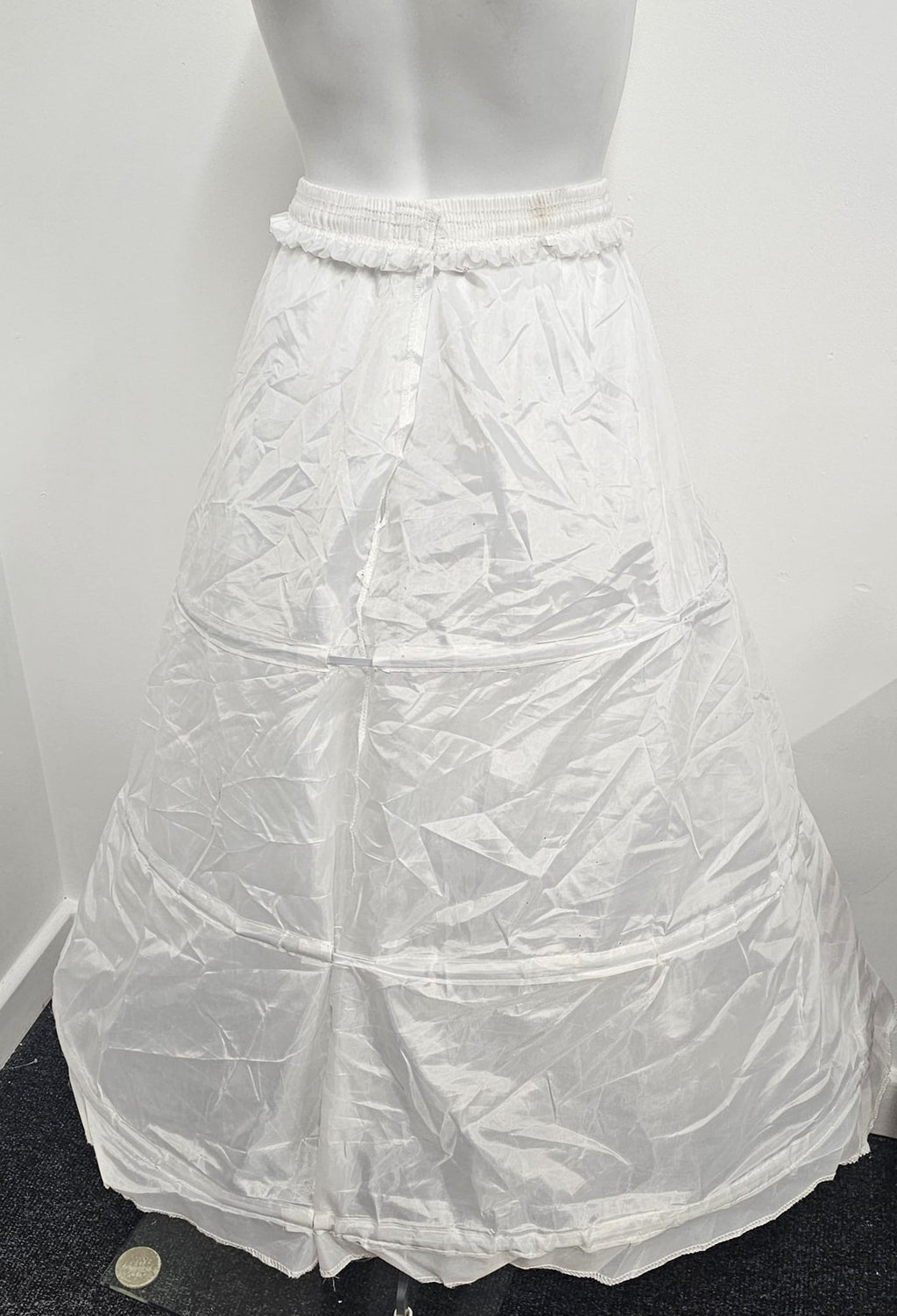 White Wired Underskirt