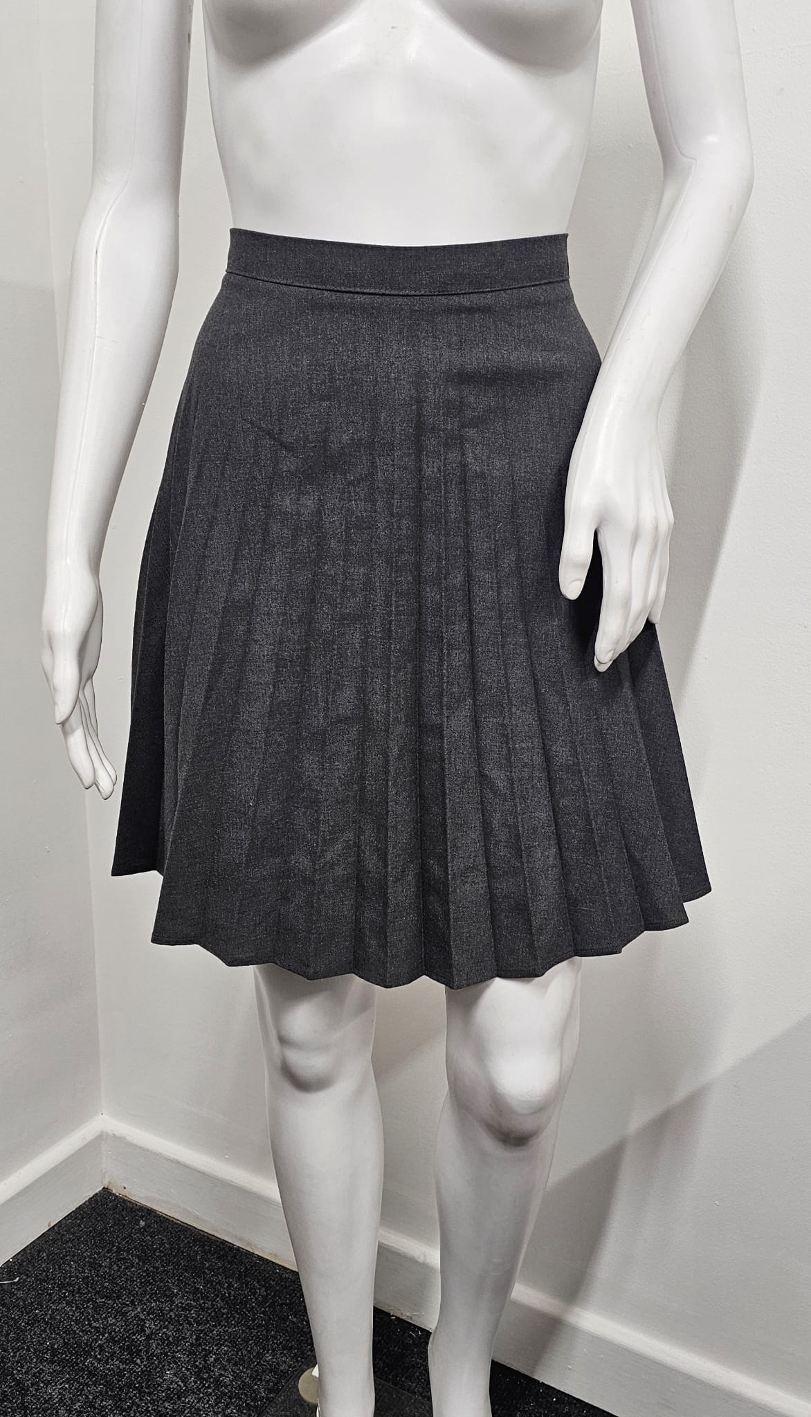 Grey School Skirt