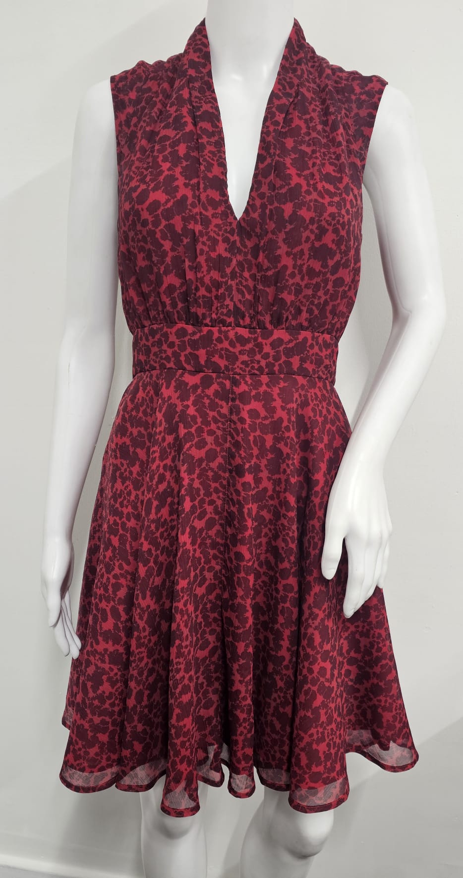 Red French connection dress