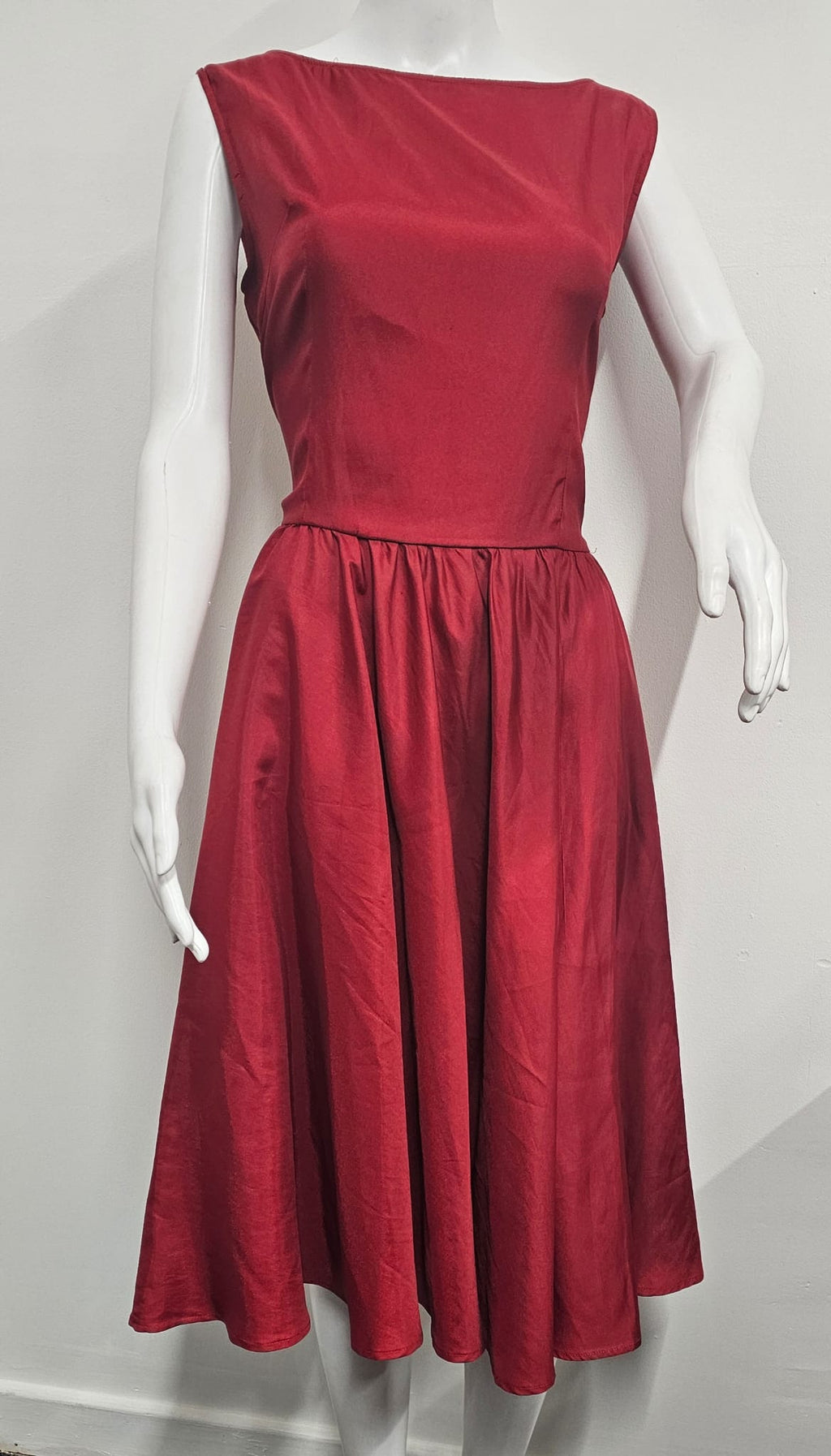 Red Gothic Rockabilly Dress