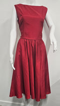 Red Gothic Rockabilly Dress