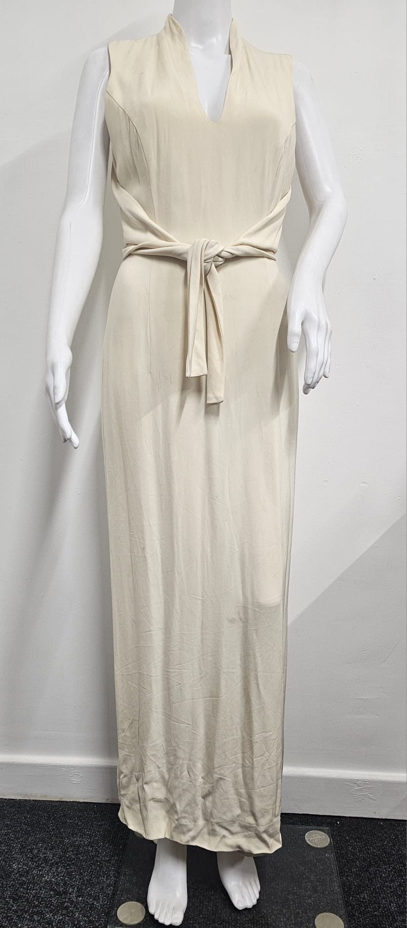 Cream Armani Vintage Dress