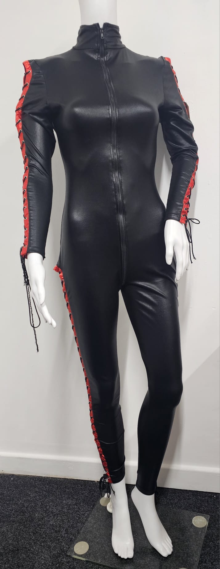 Red and Black PVC All in one