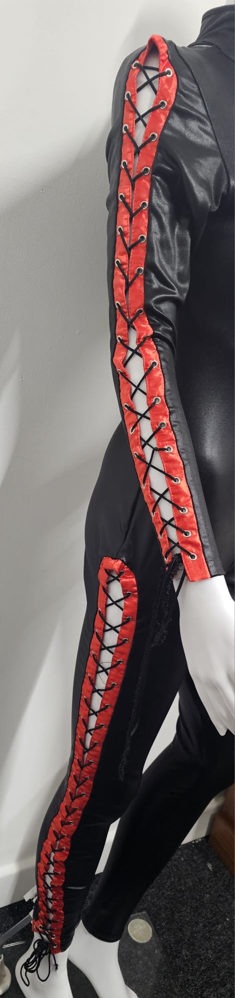 Red and Black PVC All in one