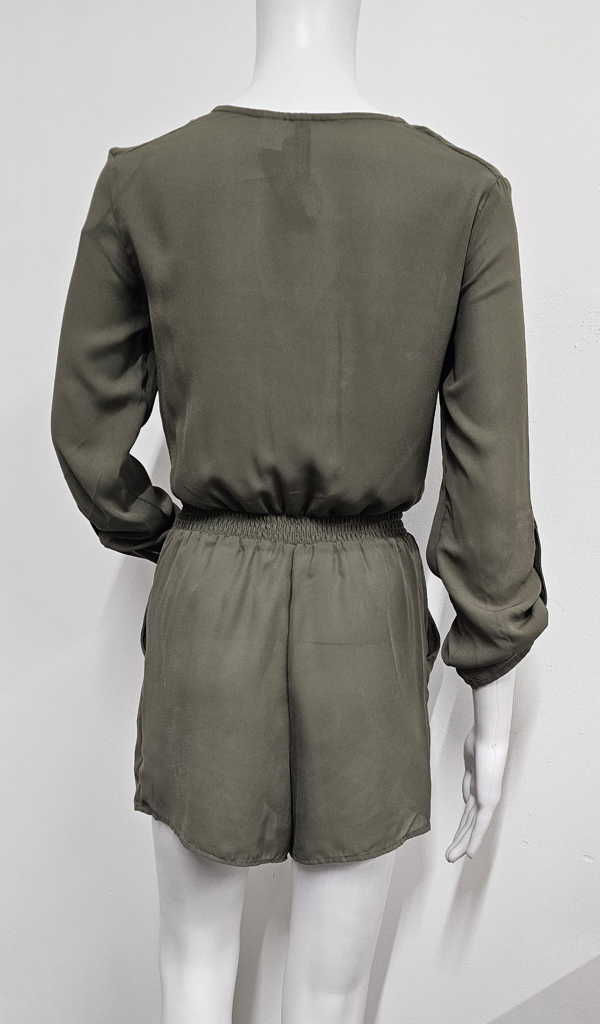 Green Divided Romper