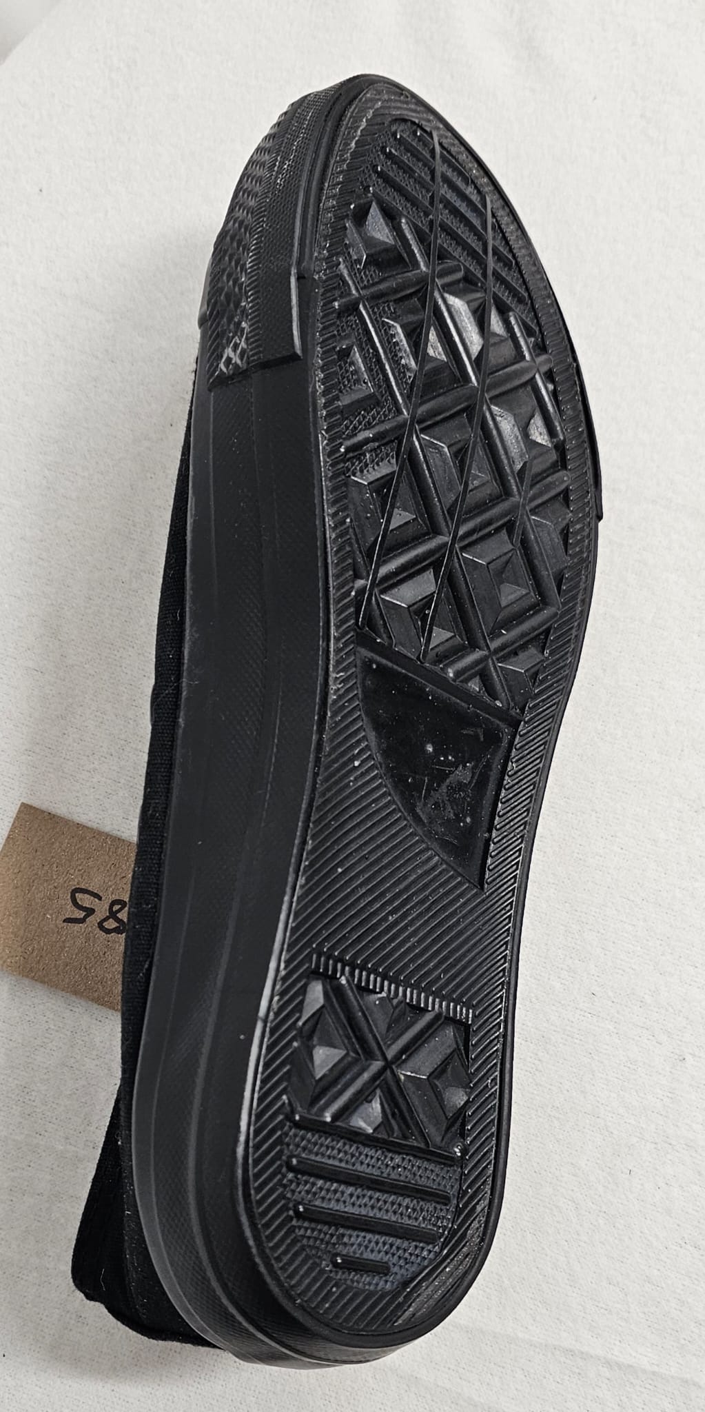 Black Plimsole paddle
