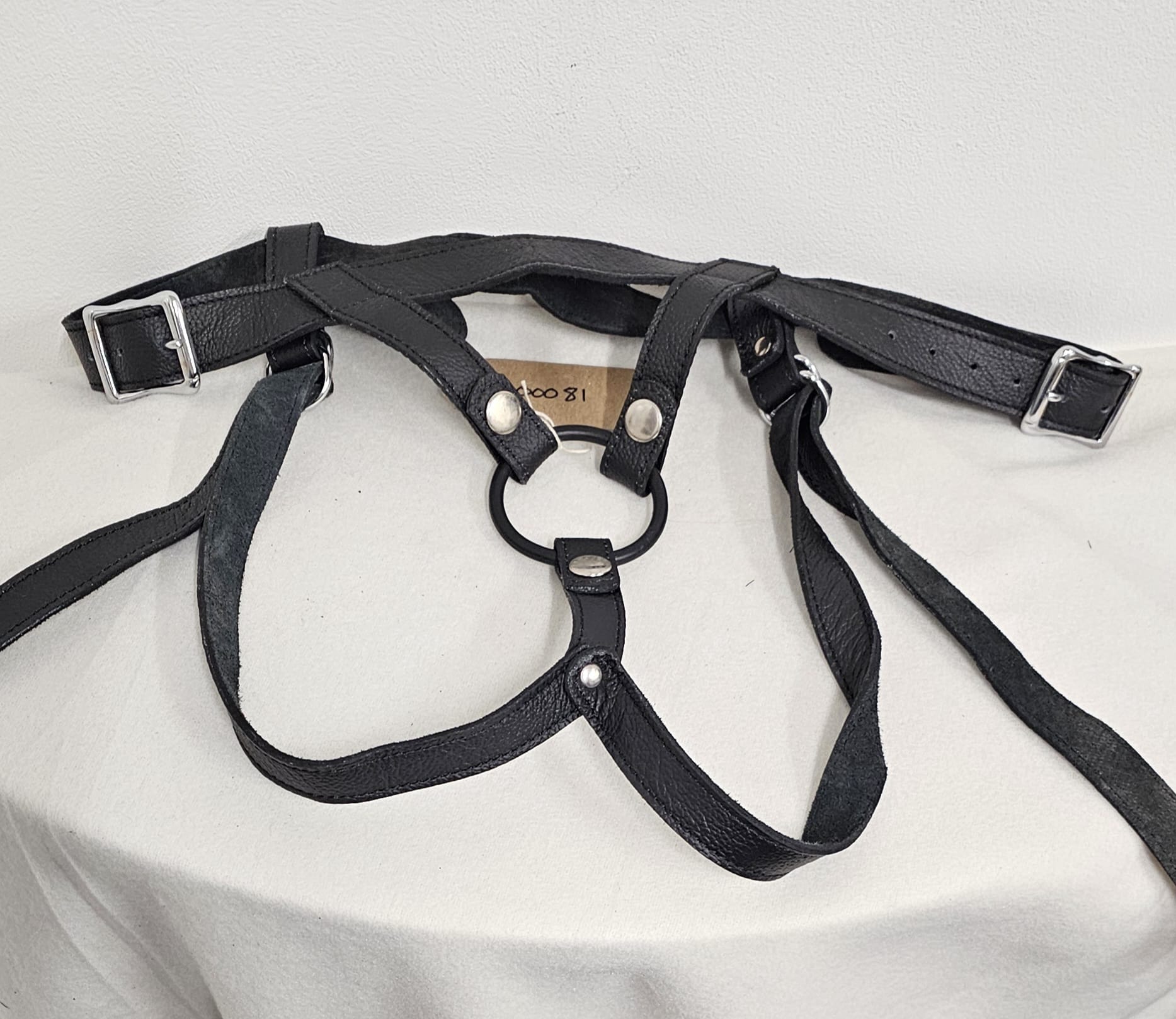 Leather Strap-on with O Ring