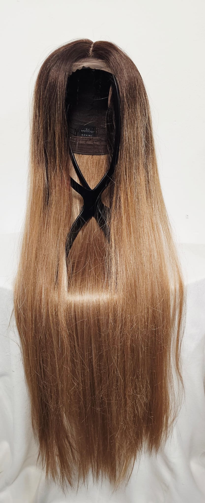 Bond waist length wig