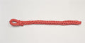 Red braided implement