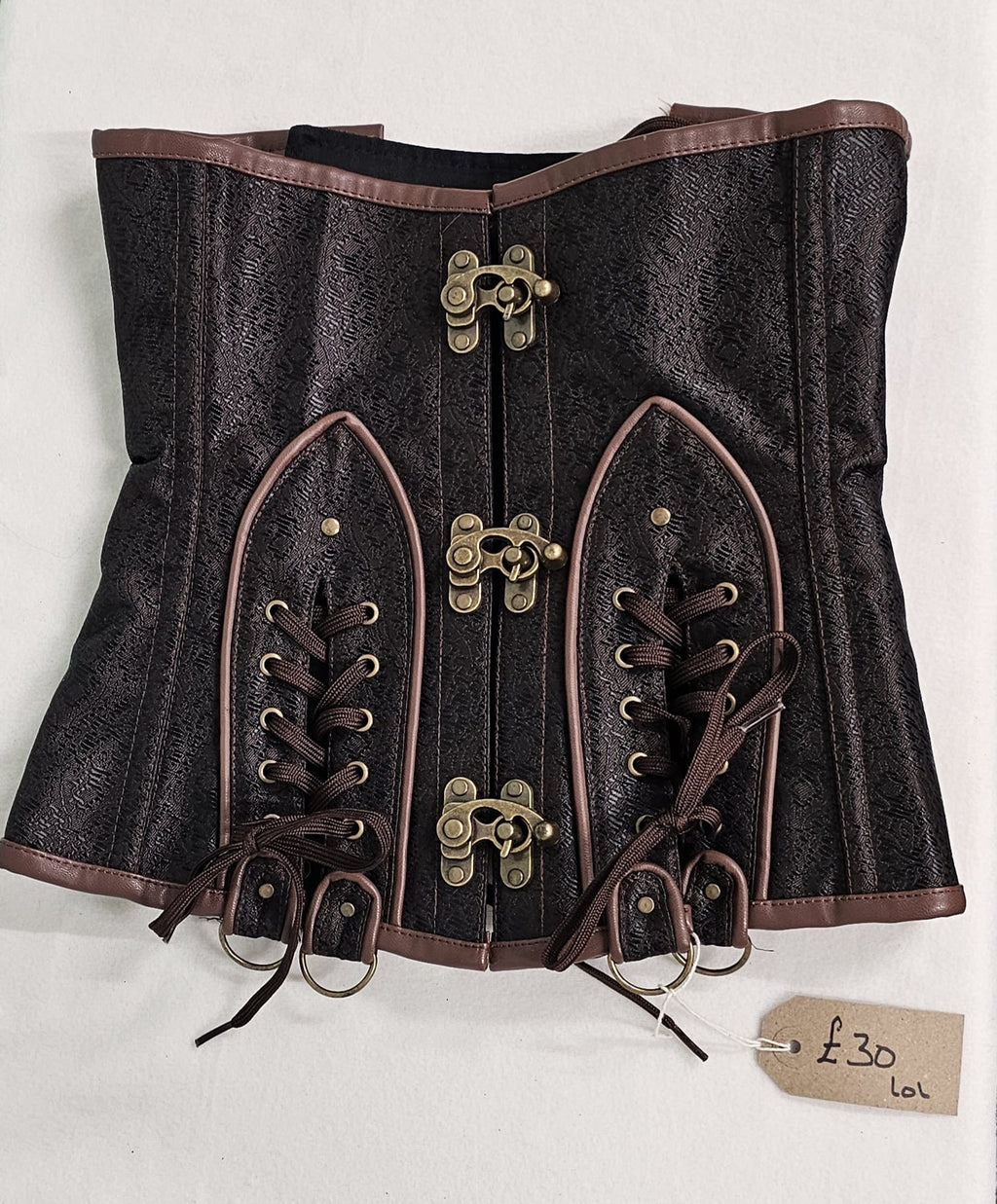 Steampunk Brown Corset