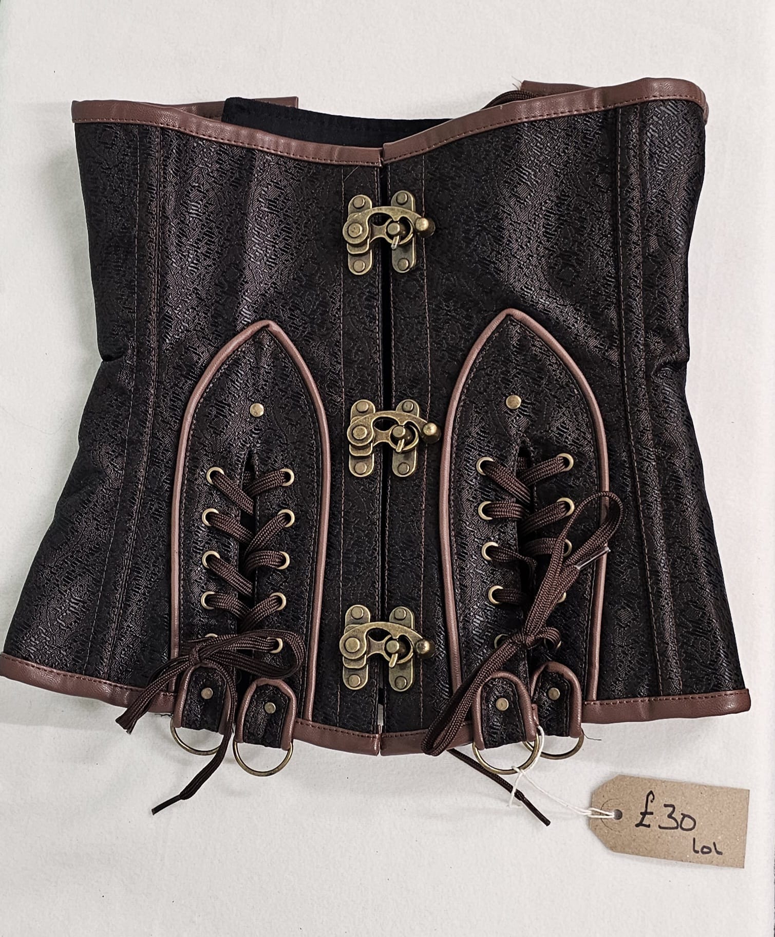 Steampunk Brown Corset